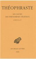 Theophraste, Les Causes Des Phenomenes Vegetaux