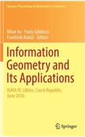 Information Geometry and Its Applications