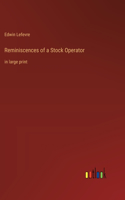 Reminiscences of a Stock Operator