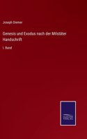 Genesis und Exodus nach der Milstäter Handschrift