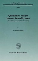 Quantitative Analyse Interner Kontrollsysteme