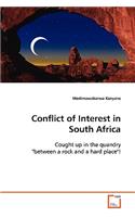 Conflict of Interest in South Africa