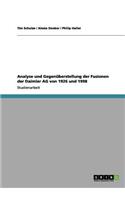 Analyse und Gegenüberstellung der Fusionen der Daimler AG von 1926 und 1998