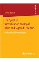 The Speaker Identification Ability of Blind and Sighted Listeners
