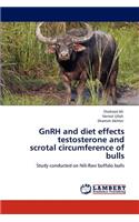 GnRH and diet effects testosterone and scrotal circumference of bulls