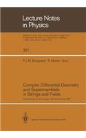 Complex Differential Geometry and Supermanifolds in Strings and Fields