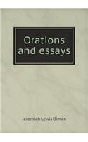 Orations and Essays