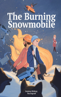 Burning Snowmobile