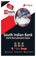 South Indian Bank Clerk Book 2023 - General/Economy/Banking Awareness, English, DA/DI, Reasoning, Computer Aptitude - 10 Mock Tests (1600 Solved MCQ) with Free Access to Online Tests