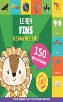 Leer Fins - 150 woorden met uitspraken - Geavanceerd: Prentenboek voor tweetalige kinderen