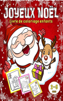 Joyeux Noël Livre de coloriage enfants 2-5 ans: Coloriage Noël enfant avec modèle