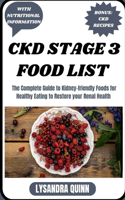 Ckd Stage 3 Food List