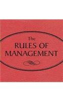 Rules of Management Audio CD