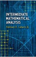 Intermediate Mathematical Analysis: (Dover Books on Mathematics)