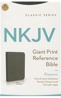 Giant Print Reference Bible-NKJV-Classic