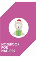 Notebook for Natures