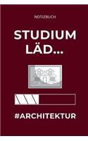 Notizbuch Studium Läd... #architektur