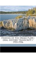 Finding of the Drake Plate