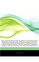 Articles on King's Royal Rifle Corps Soldiers, Including: David Bomberg, Michael Aspel, William James Thompson, Valentine Bambrick, John Beeley, George Waller, Samuel Turner, Albert Edward Shepherd, Frederi