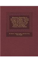 Missionary Researches in Armenia