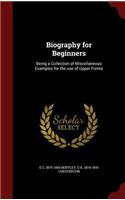 Biography for Beginners