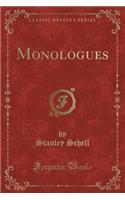Monologues (Classic Reprint): (English)