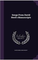 SONGS FROM DAVID HERD'S MANUSCRIPTS