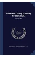 Inverness County Directory for 1887[-1920.]; Volume 1901