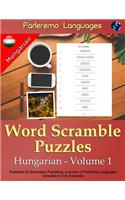 Parleremo Languages Word Scramble Puzzles Hungarian - Volume 1