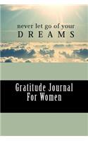 Gratitude Journal For Women