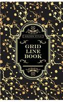 Grid Line Book: Grid Graph Notebook, 5.5x8.5, 122 Pages