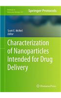 Characterization of Nanoparticles Intended for Drug Delivery