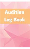 Audition Log Book