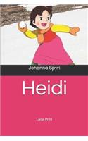 Heidi: Large Print