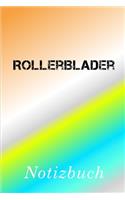 Rollerblader Notizbuch