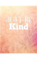 Just Be Kind: 2020 Weekly Monthly Yearly Planner, 12 Month Notebook Journal Dated Agenda Appointment Calendar Organizer Book To Do, Gradient Sunshine Yellow to Pi