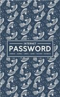 Internet Password Logbook - Journal - Libreta - Cahier - Taccuino - Notizbuch: 100 Page Password Book to Track & Organize Your Computer Logins, Internet Addresses & Usernames: Koi Fish 197-4