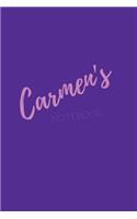 Carmen's Notebook