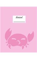 Notebook: Composition Book Journal with Pink Cancer Cover(4 Pink Zodiac Sign Notebook)