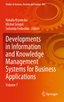 Developments in Information and Knowledge Management Systems for Business Applications