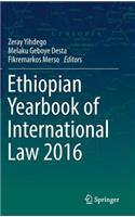 Ethiopian Yearbook of International Law 2016