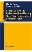 Variational Methods for Problems from Plasticity Theory and for Generalized Newtonian Fluids