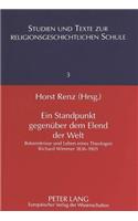 Ein Standpunkt Gegenueber Dem Elend Der Welt
