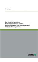 Zur Ausarbeitung einer Evaluationsordnung - Unter Berücksichtigung von Rechtslage und Hochschulmanagement: (German)