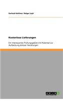 Kostenlose Lieferungen