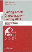 Pairing-Based Cryptography - Pairing 2009