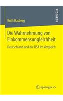Die Wahrnehmung Von Einkommensungleichheit
