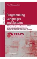 Programming Languages and Systems: 25th European Symposium on Programming, ESOP 2016, Held as Part of the European Joint Conferences on Theory and Practice of Software, ETAPS 2016, Ei(9632 Lecture Notes in Computer Science)