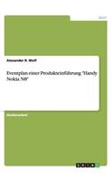 Eventplan einer Produkteinführung Handy Nokia N8
