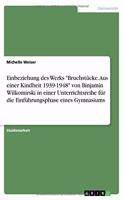 Einbeziehung des Werks 